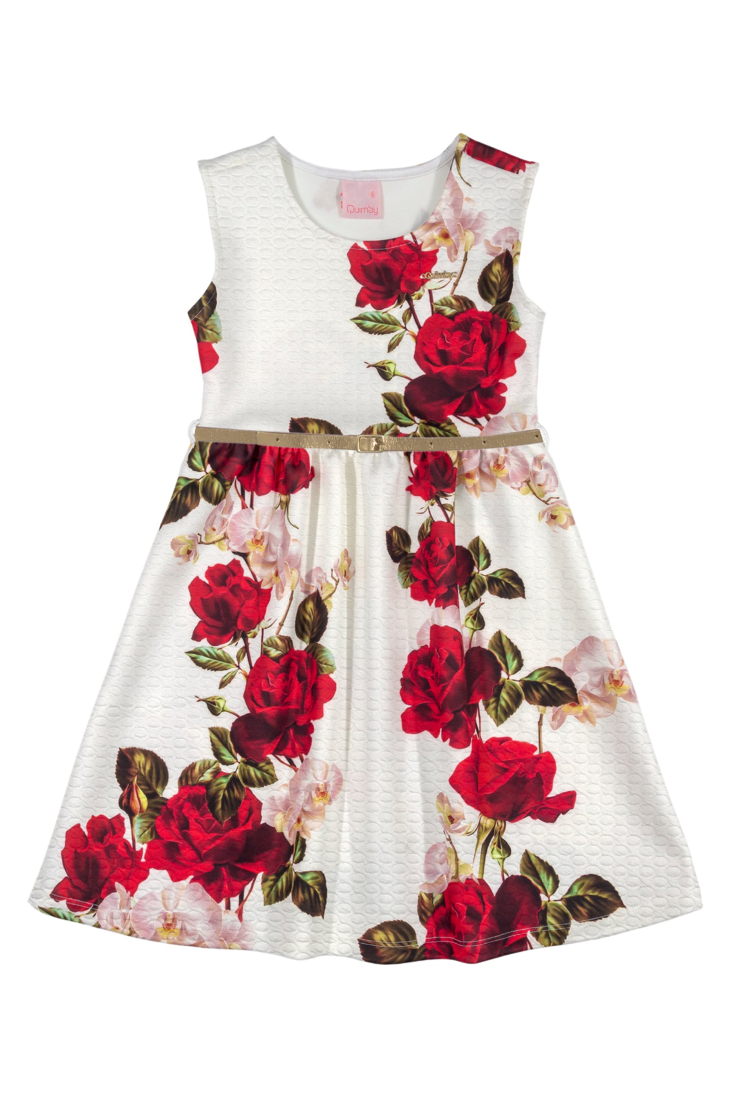 Floral Belted Dress