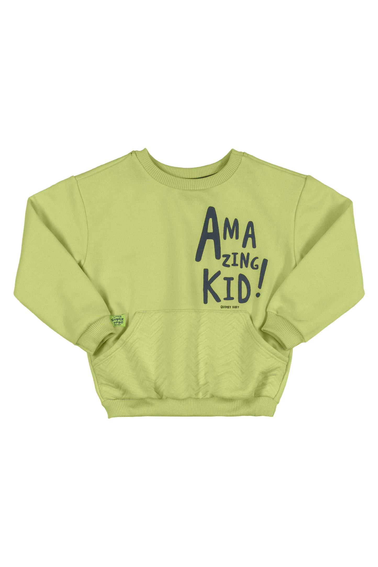Amazing Kid Sweatshirt & Joggers in Neon