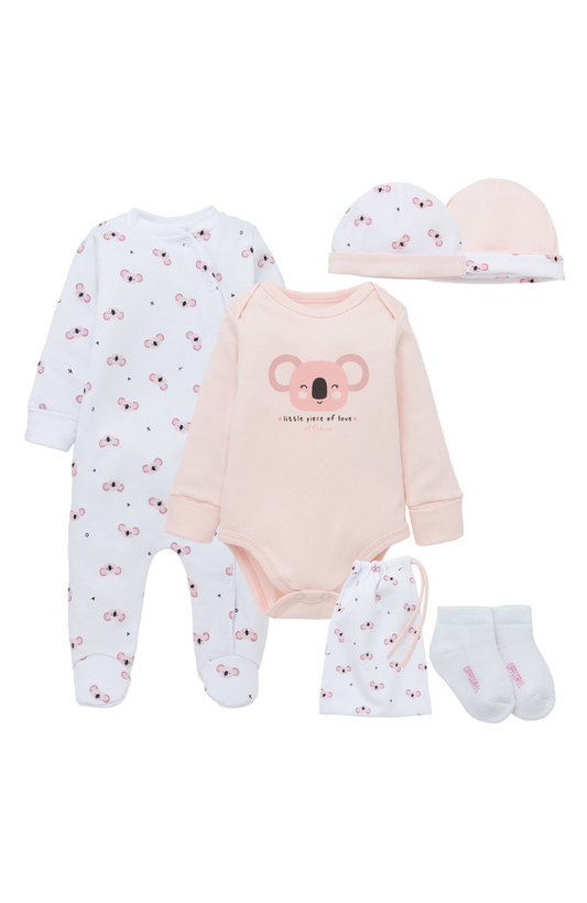 Take Me Home Bear Set in Pink