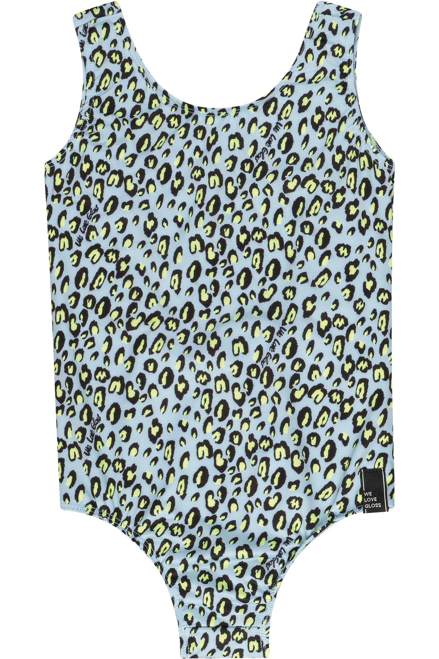 Leopard Print Swimsuit & Kimono