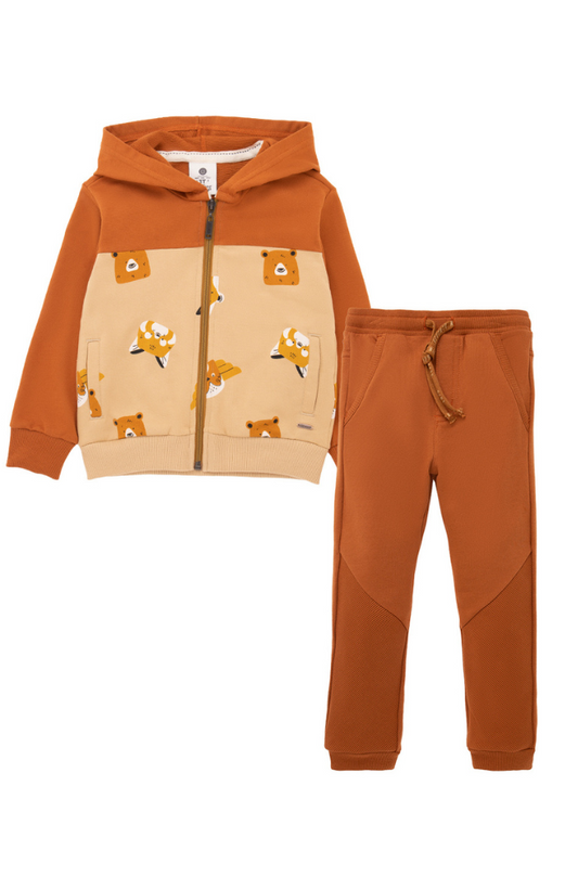 Animal Zip Up Hoody & Sweatpants