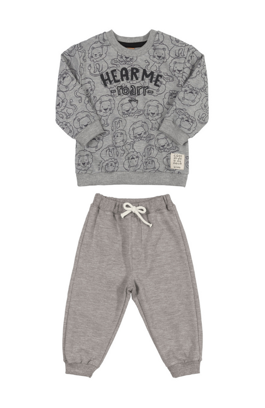 Hear Me Roar Sweatshirt & Sweatpants