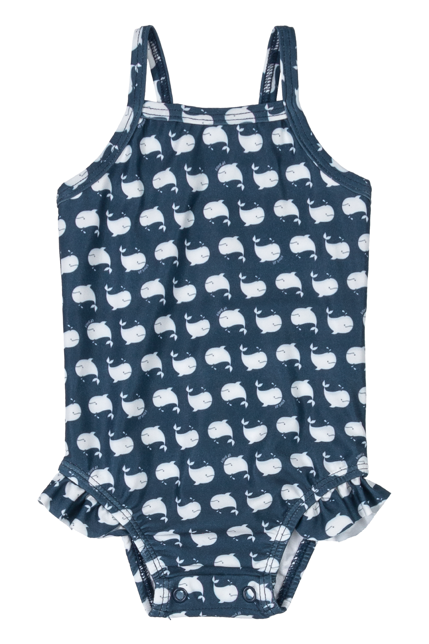 Whale Swimsuit & Drawstring Cover Up