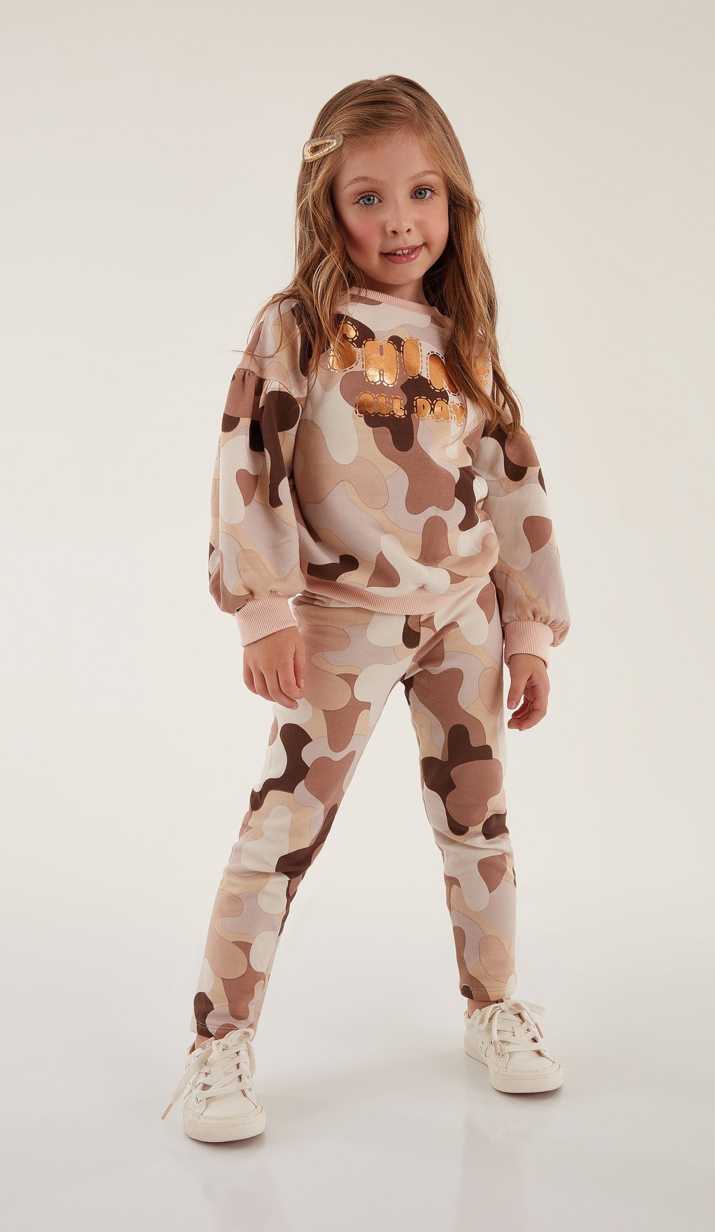 Camo Sweatshirt & Leggings