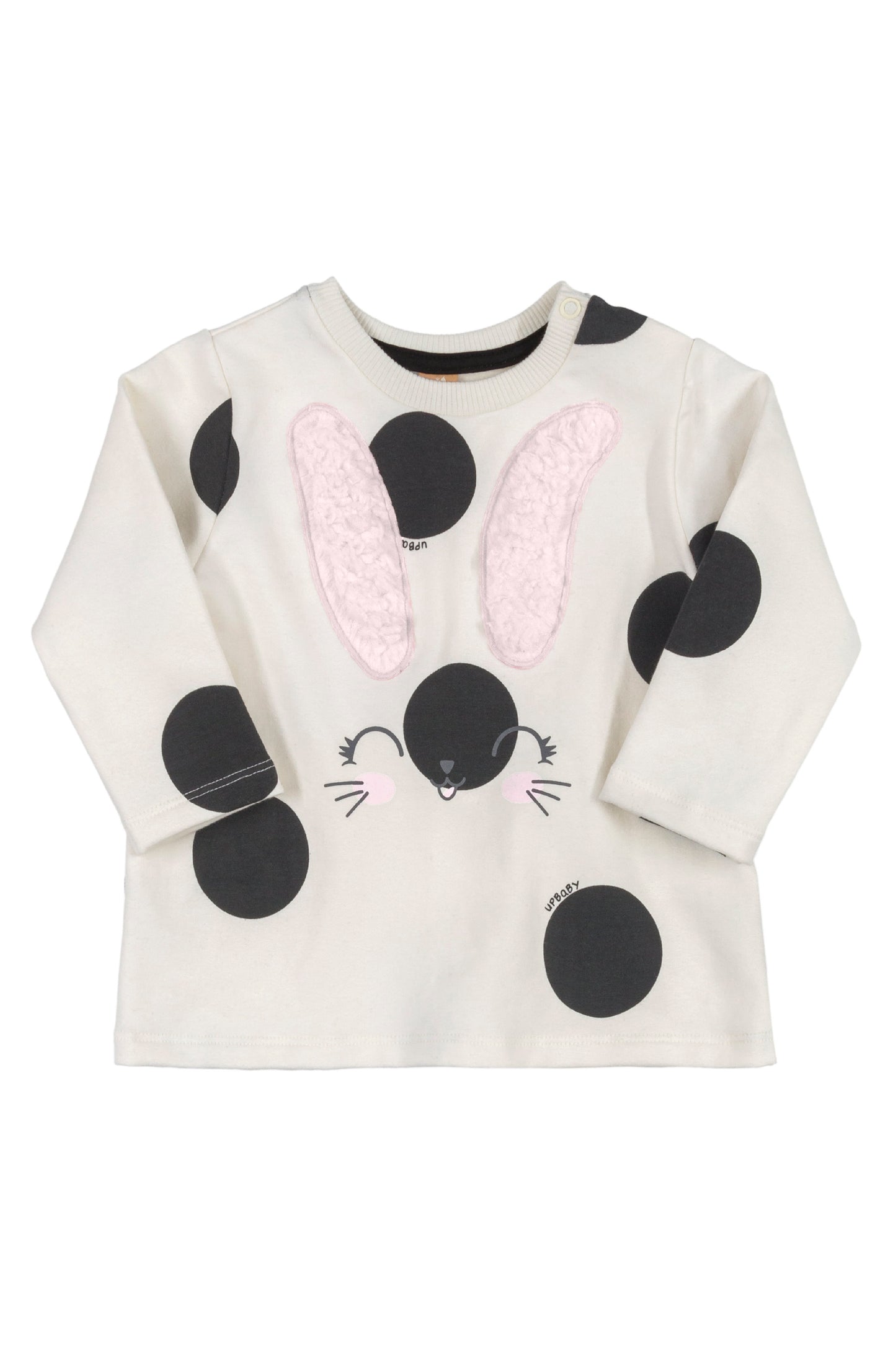 Bunny Polka Sweatshirt & Polka Dot Trousers