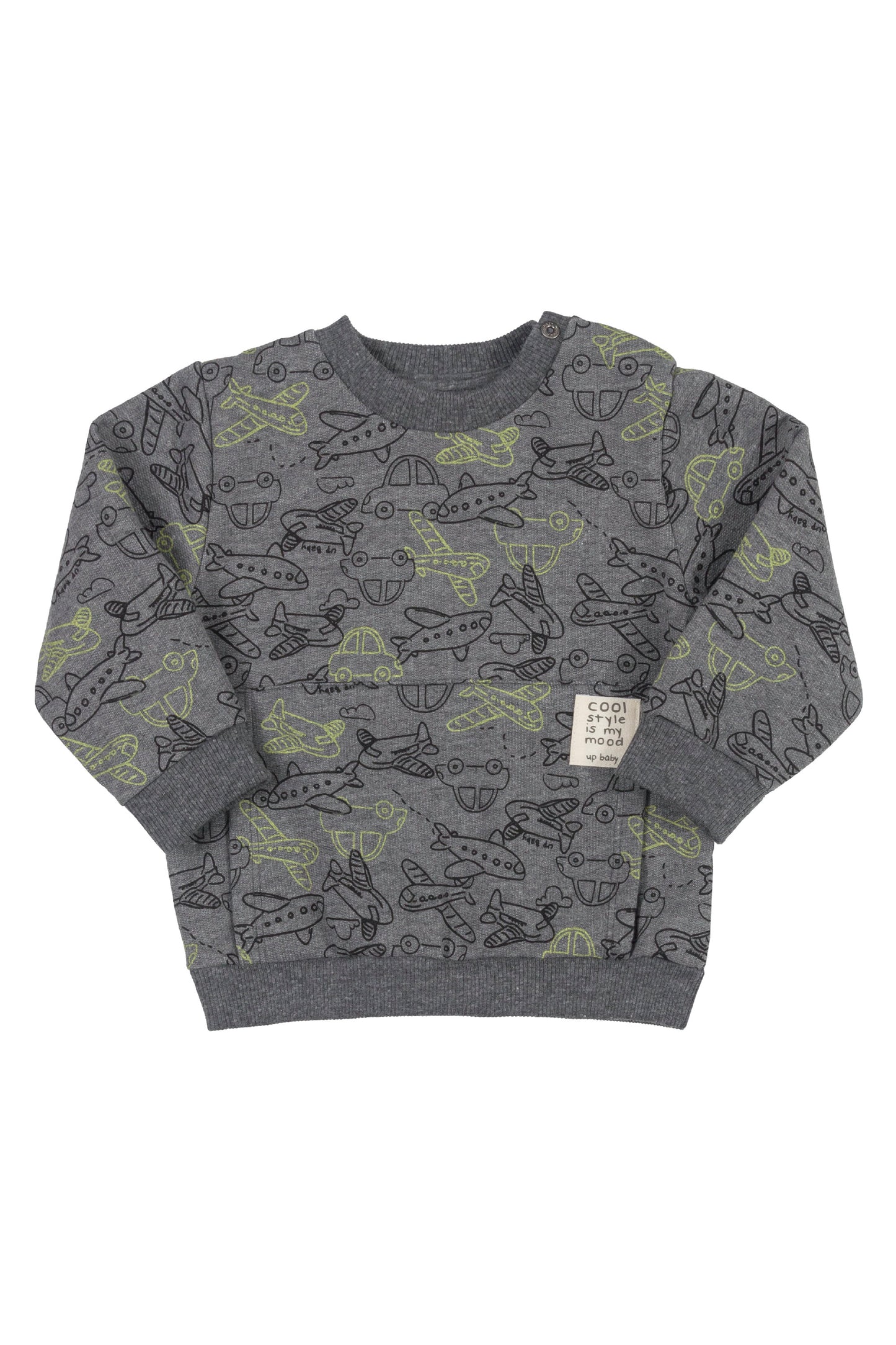 Transport Sweatshirt & Sweatpants In Grey
