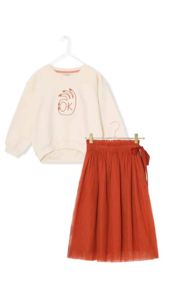 Annie Sweatshirt & Harper Skirt