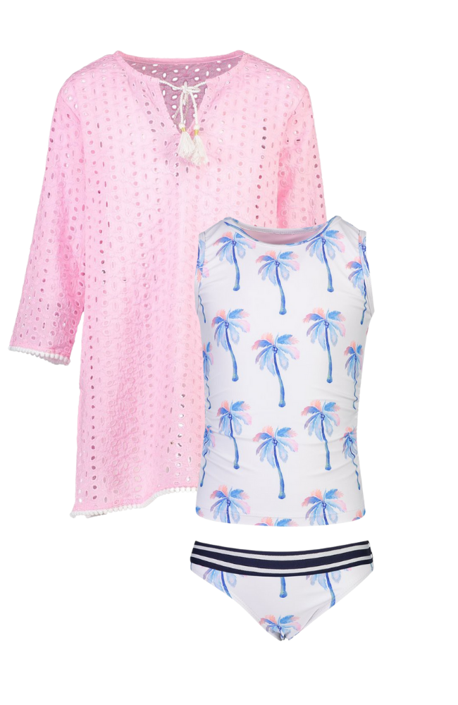 Moorings Palms Sports Tankini & Kaftan