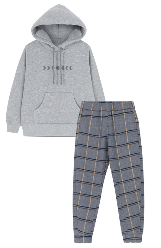 Moon Moon Hoodie & Silver Lake Jogger
