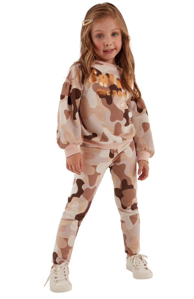 Camo Sweatshirt & Leggings