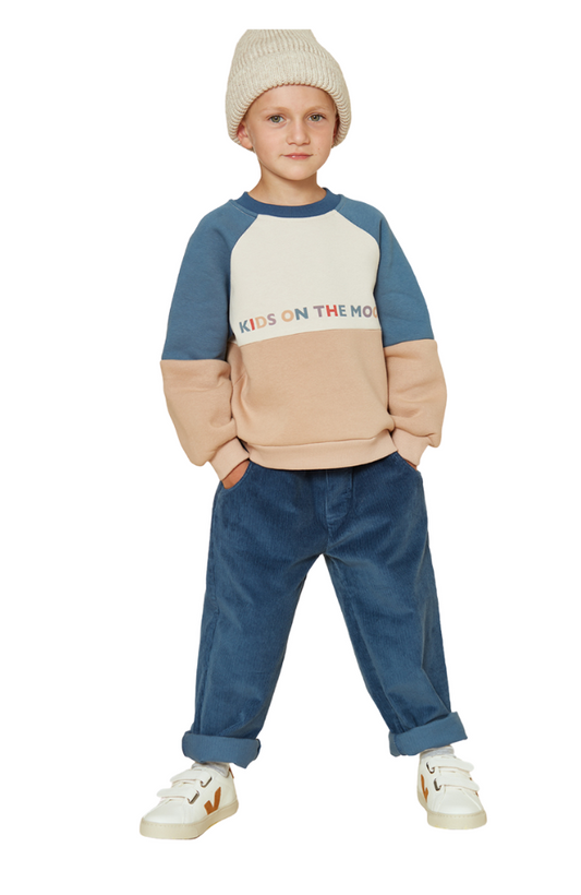 Raglan Sweatshirt & Corduroy Pants