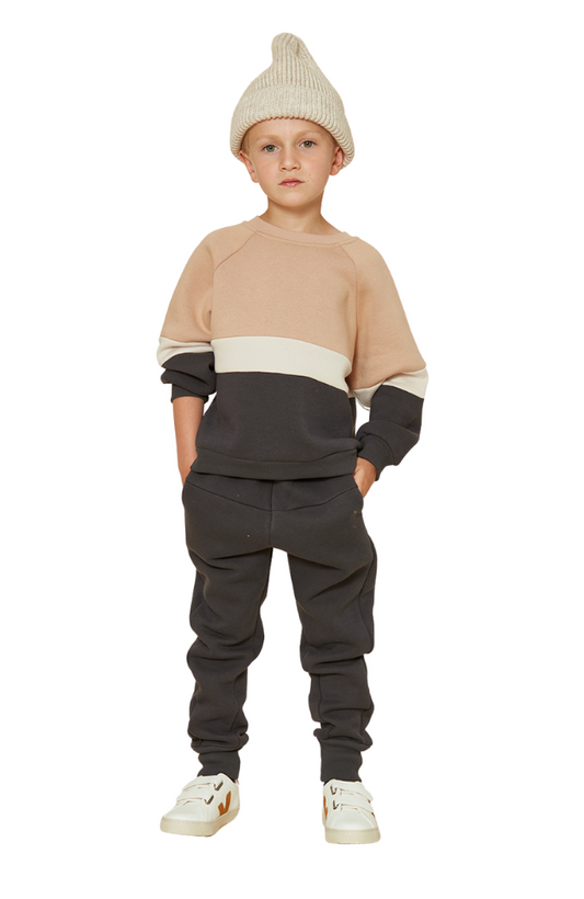 2 Tone Sweatshirt & Pants