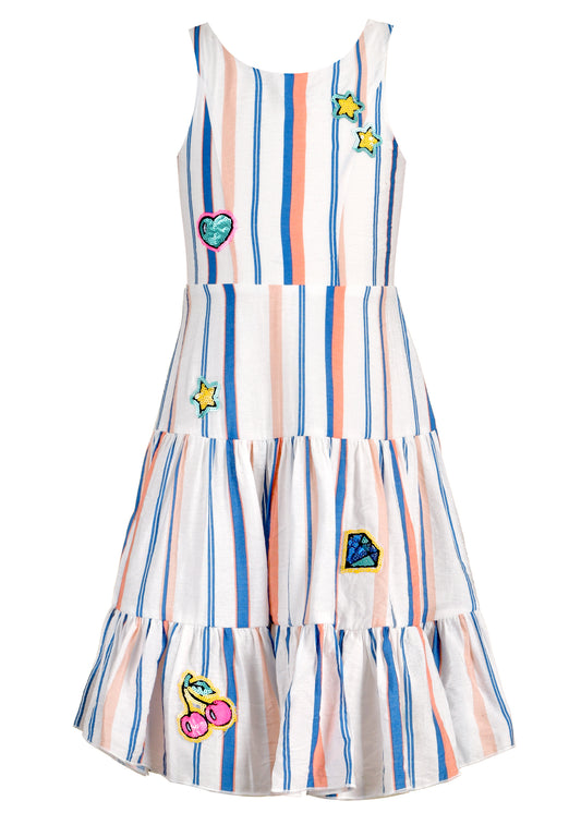 Fit & Flare Tiered Dress