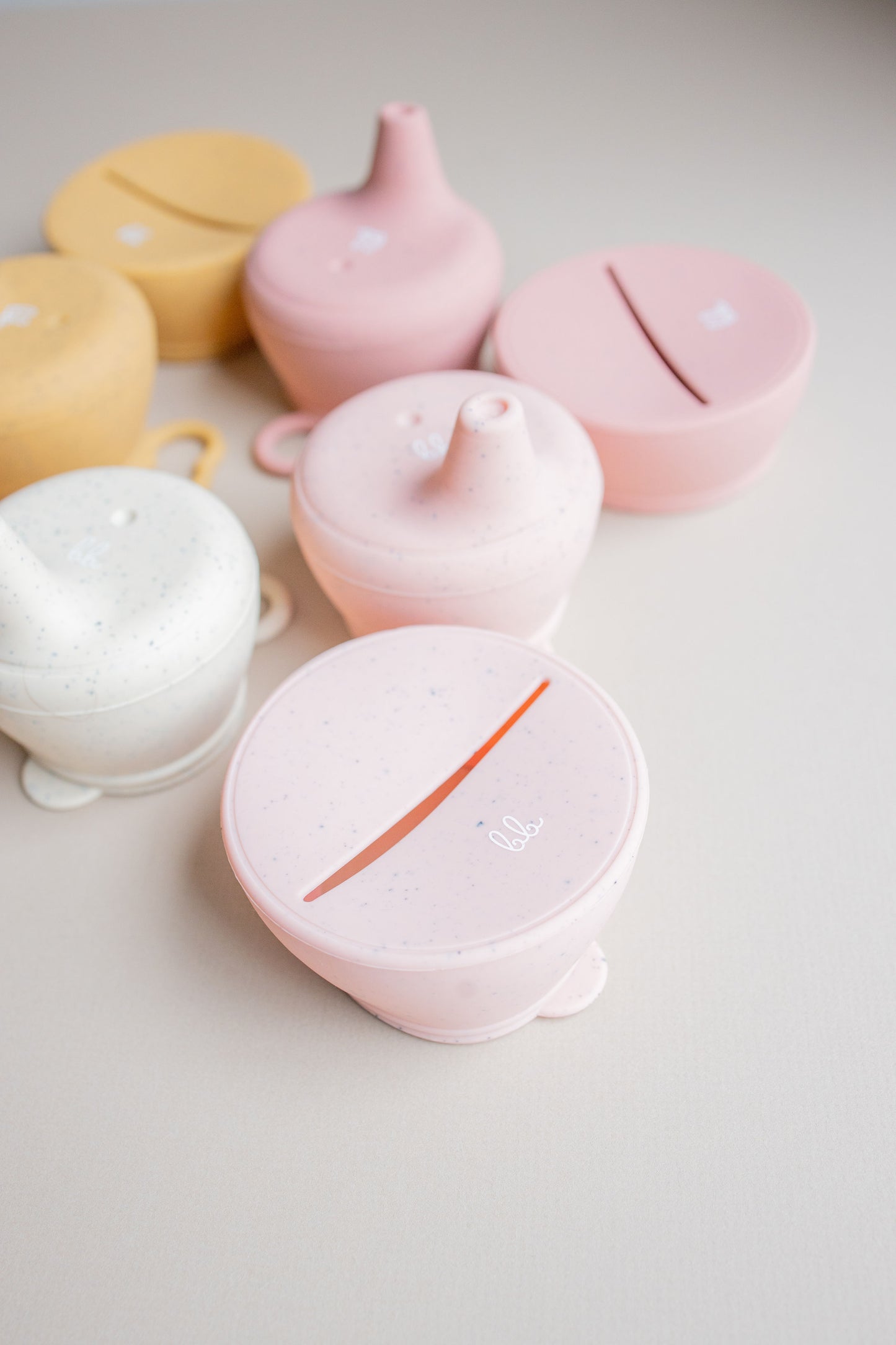 Silicon Snack & Sippy Lid Set