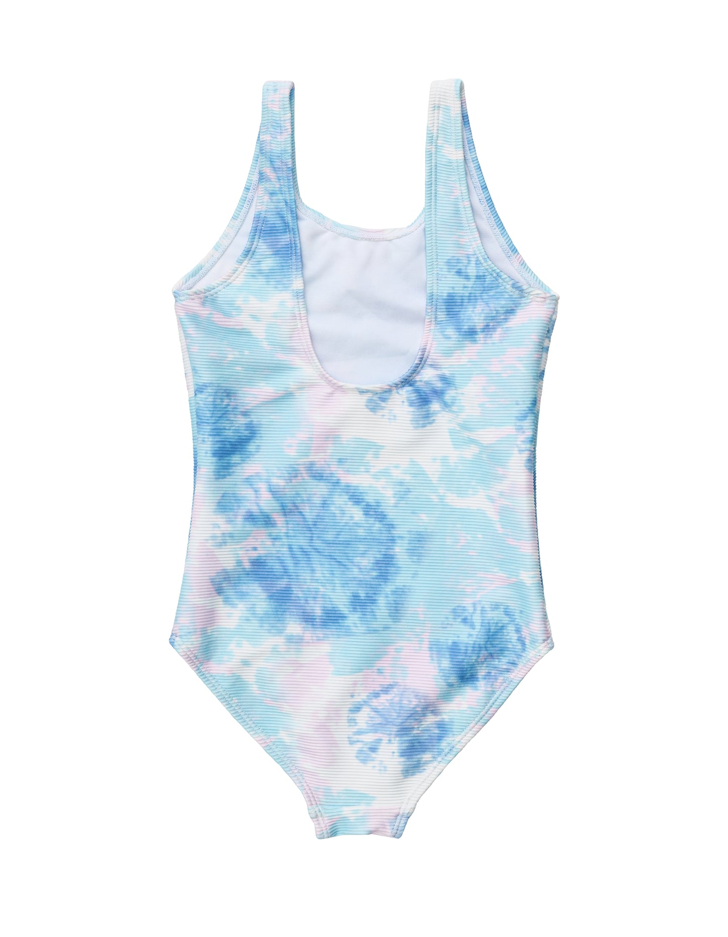 Sky Dye Scoop Swimsuit & Batwing Cover Up