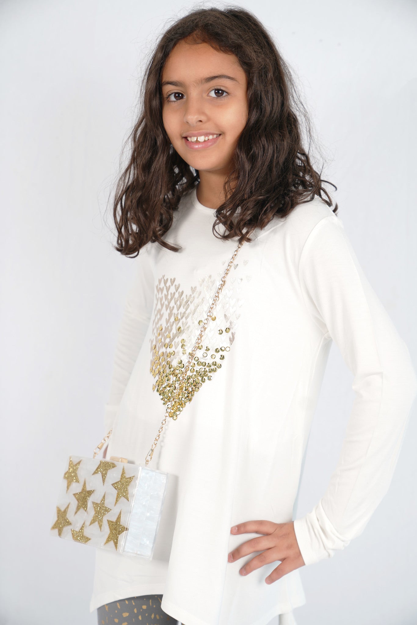 Heart Tunic & Confetti Leggings