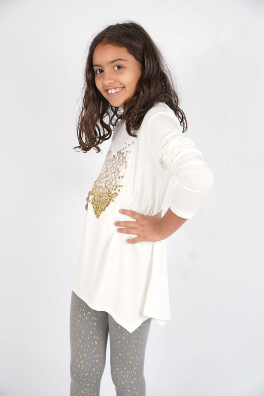 Heart Tunic & Confetti Leggings