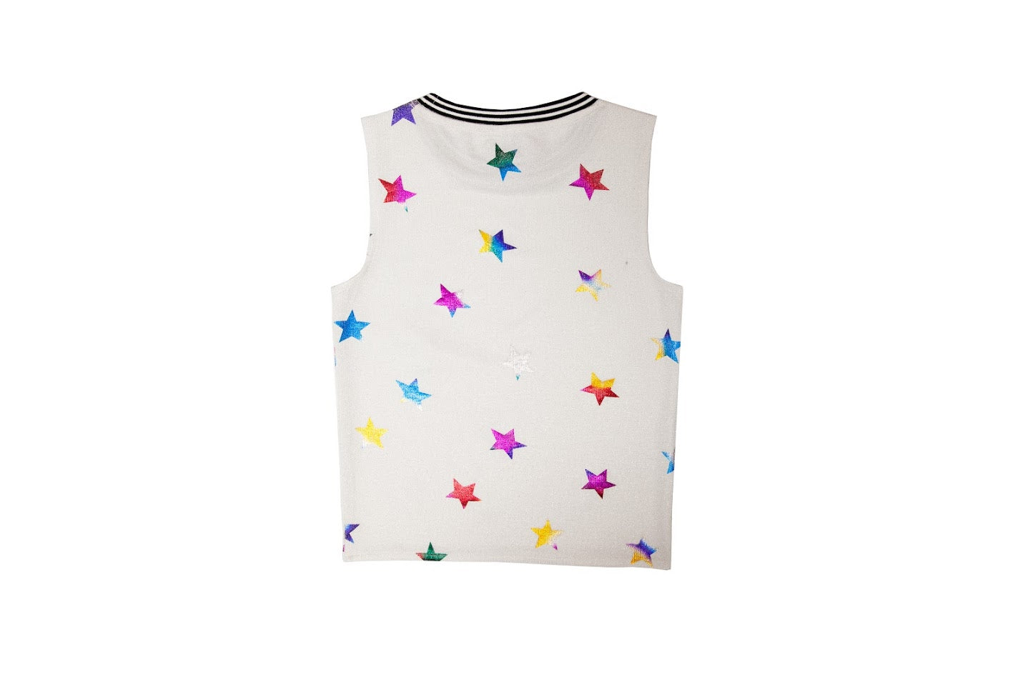 Star Tank & Fringe Shorts