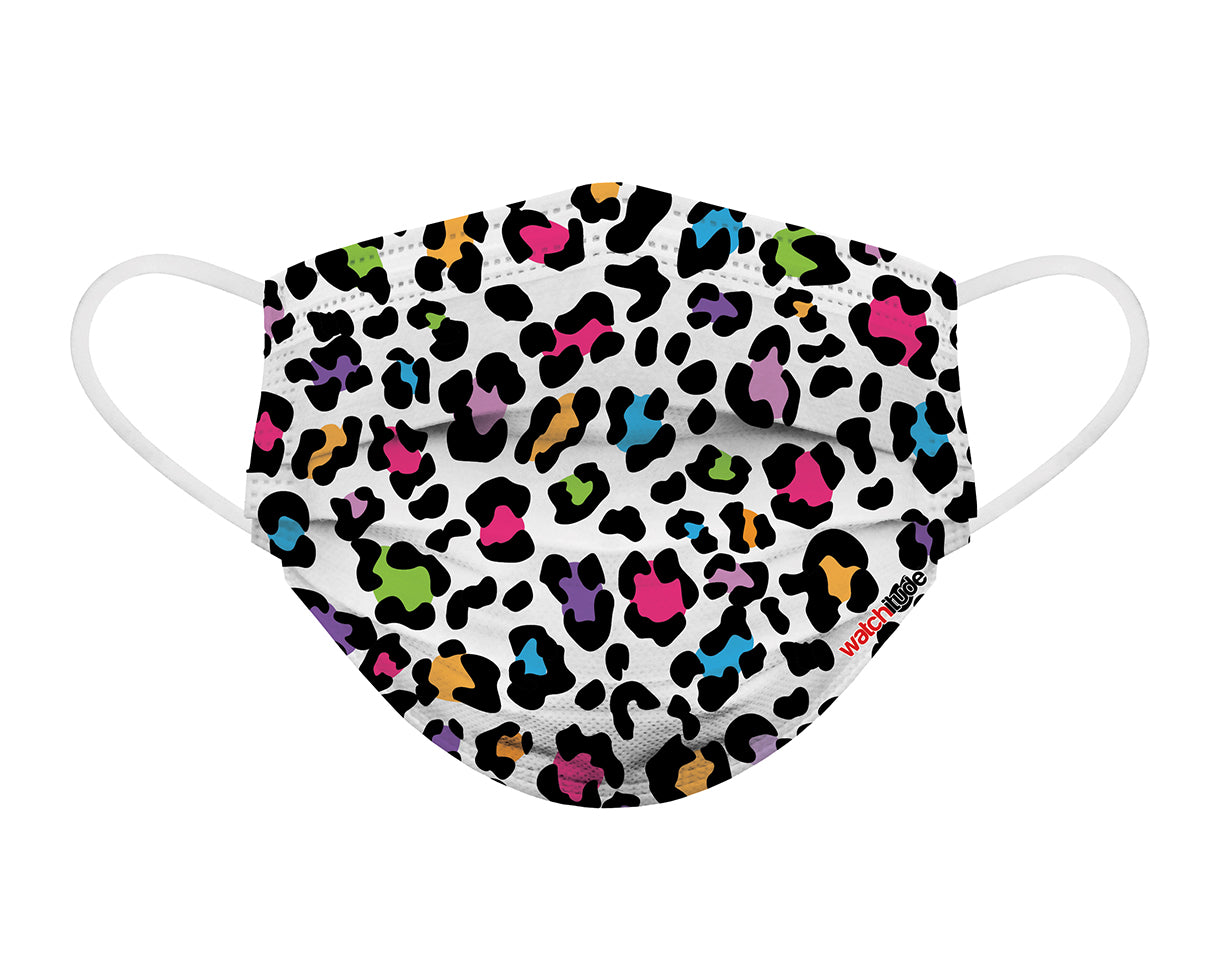 Leopard Camo & Rainbow Skin Mask Set