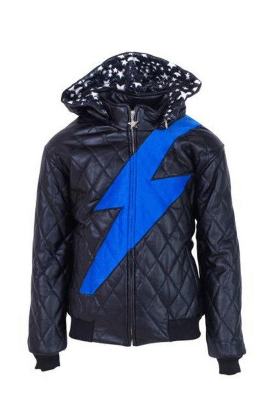 Lightning Strike Vegan Leather Jacket