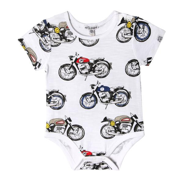 Mini Drew Bike Onesie