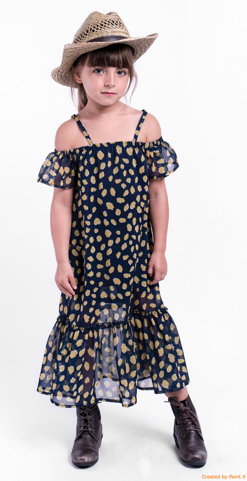 Roselyn Dress in Marigold