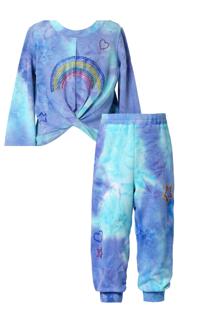 Twist Tie Dye Top & Joggers