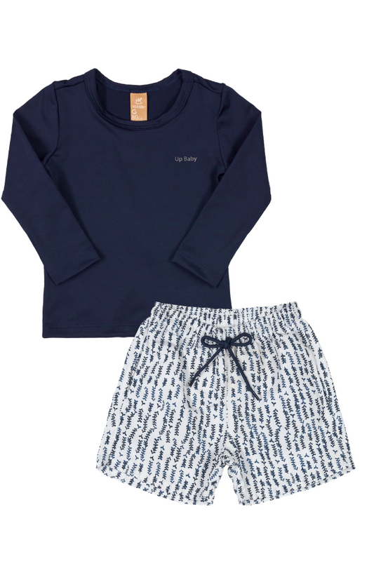 Sprig Swim Shorts & UV Tee
