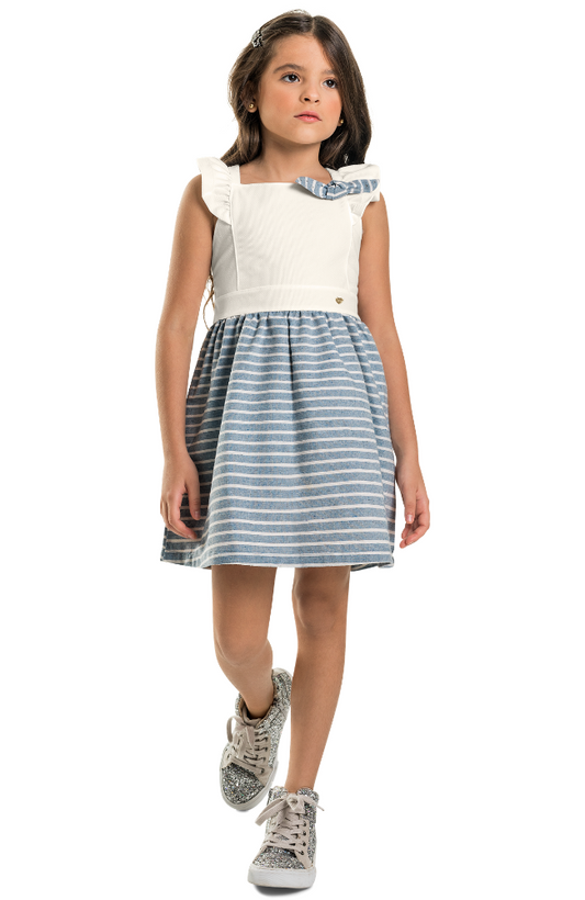 Denim Pinafore Dress