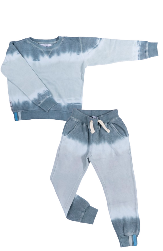 Grey Tie Dye Sweatshirt & Joggers